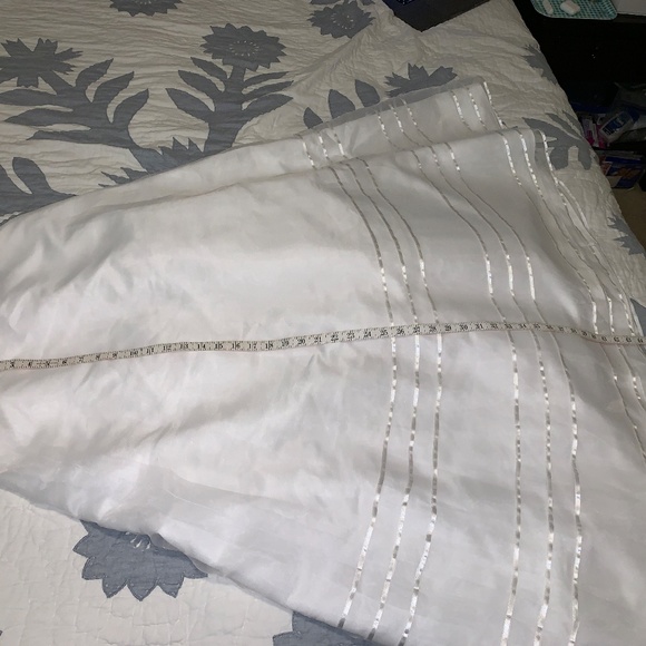 David's Bridal White Strapless Satin Wedding Dress - Size 16 - New in Box - Picture 14 of 16